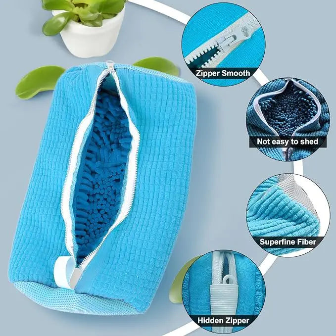 Shoe Washing Machine Bag 2025 New Reusable Mesh Laundry Shoe Wash Bag Shoe Cleaning for All