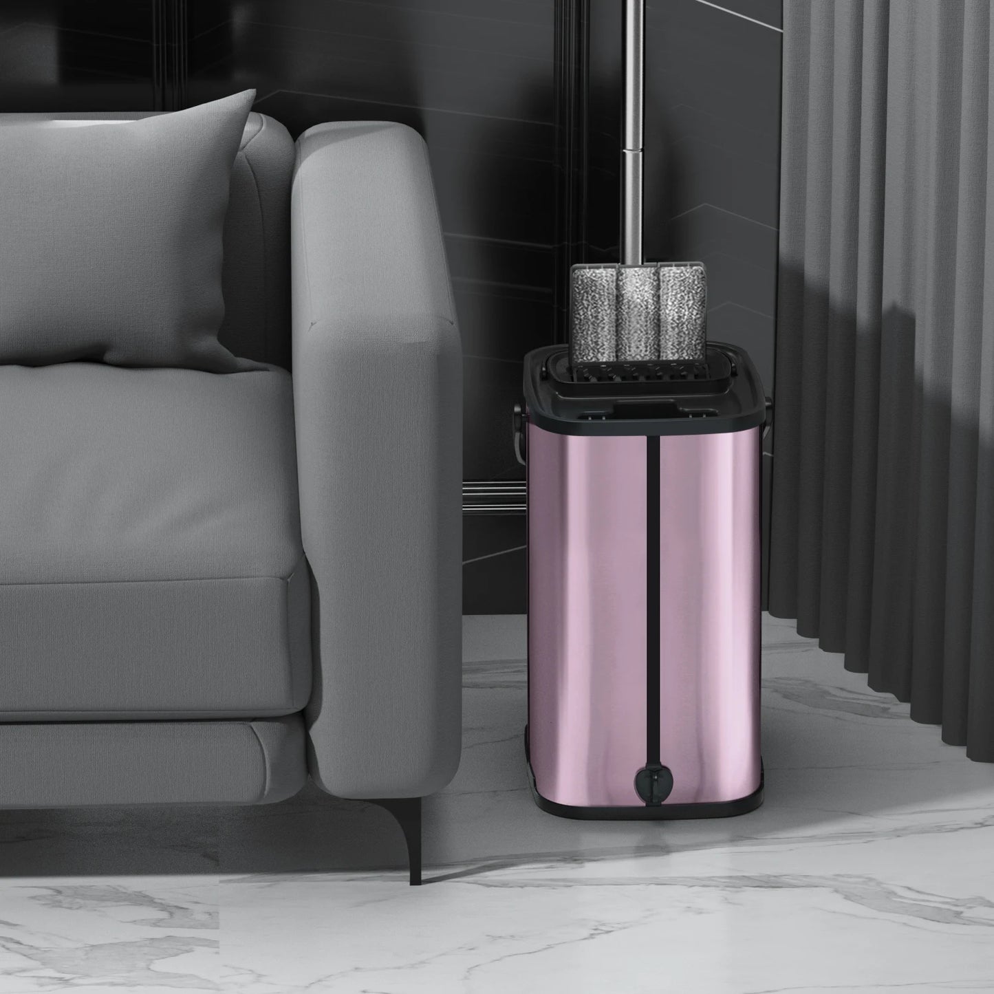 Spin Microfiber Buy New Professional Floor Mops with Bucket Set