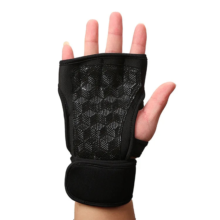 2025 Wholesale Half Finger Fitness Workout Sports Bodybuilding Training Custom Logo Cycling Gym Weight Lifting Gloves Men