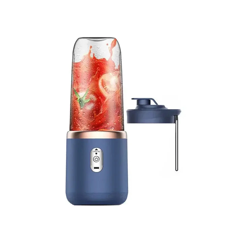 LOVFE 400ml Usb Rechargeable Electric Personal Blender Mini Portable Blender for Fresh Juice Juicer