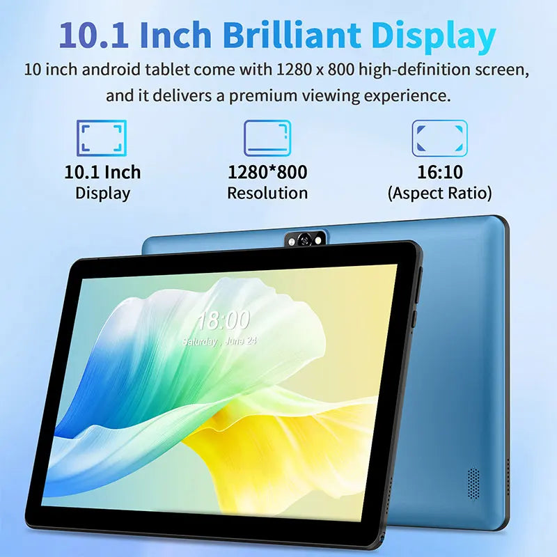 2025 Factory Wholesales Android Tablet 10.1 Inch Quad Core Tablet PC All in One Tablet PC VASOUN M30A with Keytboard Mouse