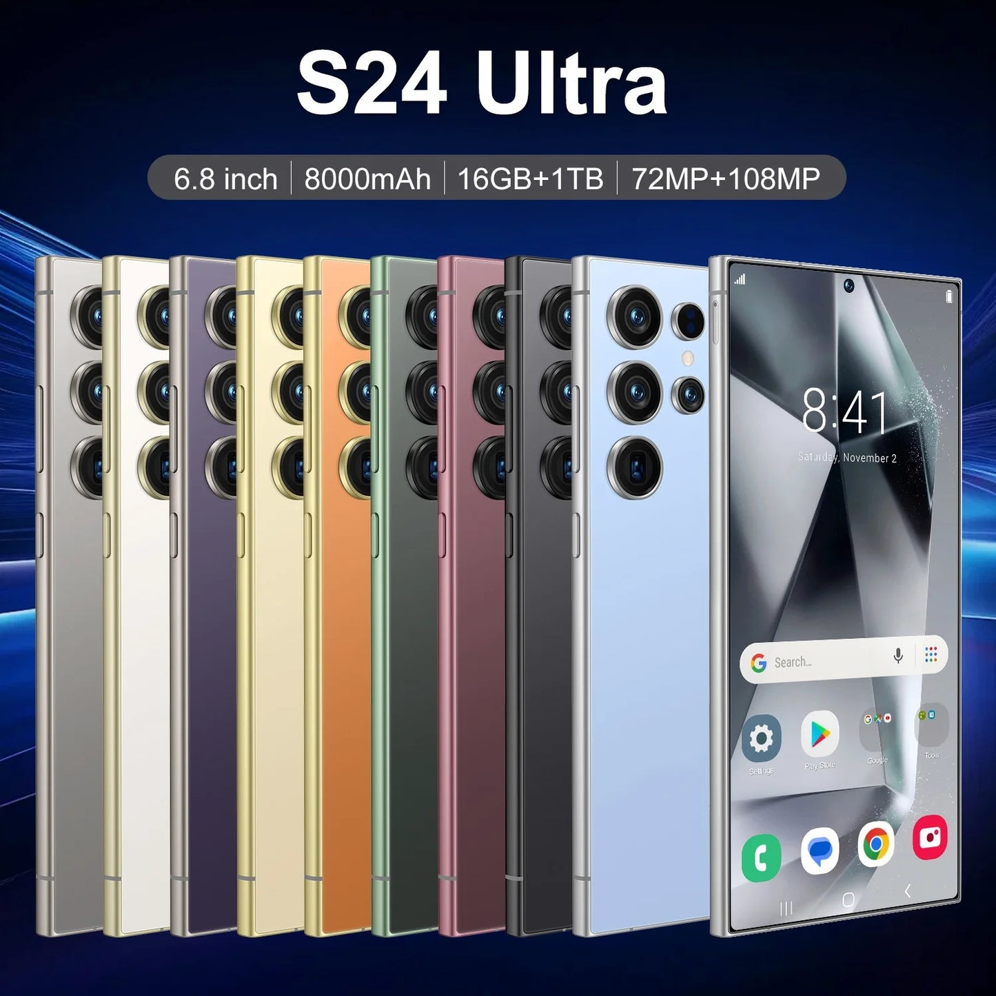 Factory Wholesale New Original S25 Ultra 6.9 Inch 16+1TB Cheap Smartphone High Quality Gaming 5G Phone Android Phone Smartphone
