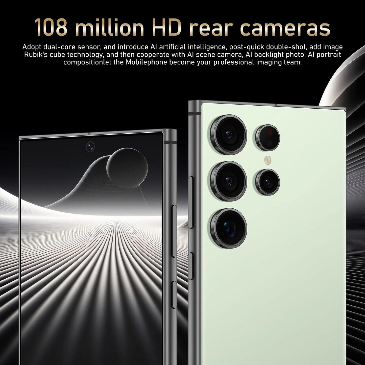 Smartphone Galaxy S25 Super 7.3 HD 5g Celulares 16gb + 1TB Dual SIM 8000mAh 72MP + 108MP Mobile Original Android Phone
