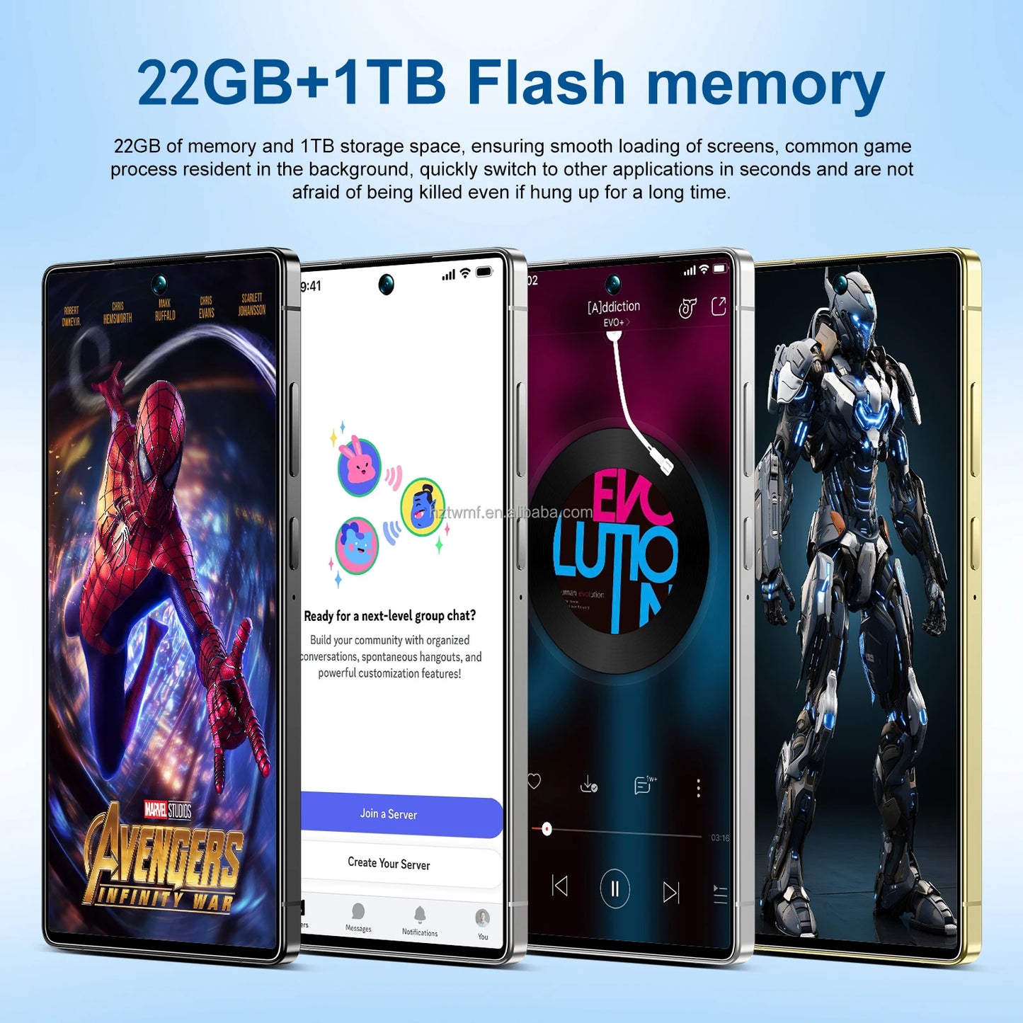 Real High Quality 2025 Best Selling S25 Ultra 22GB+1TB 5G Android 15 Unlock 108MP Long Standby Big Battery Gaming Mobile PhoneS