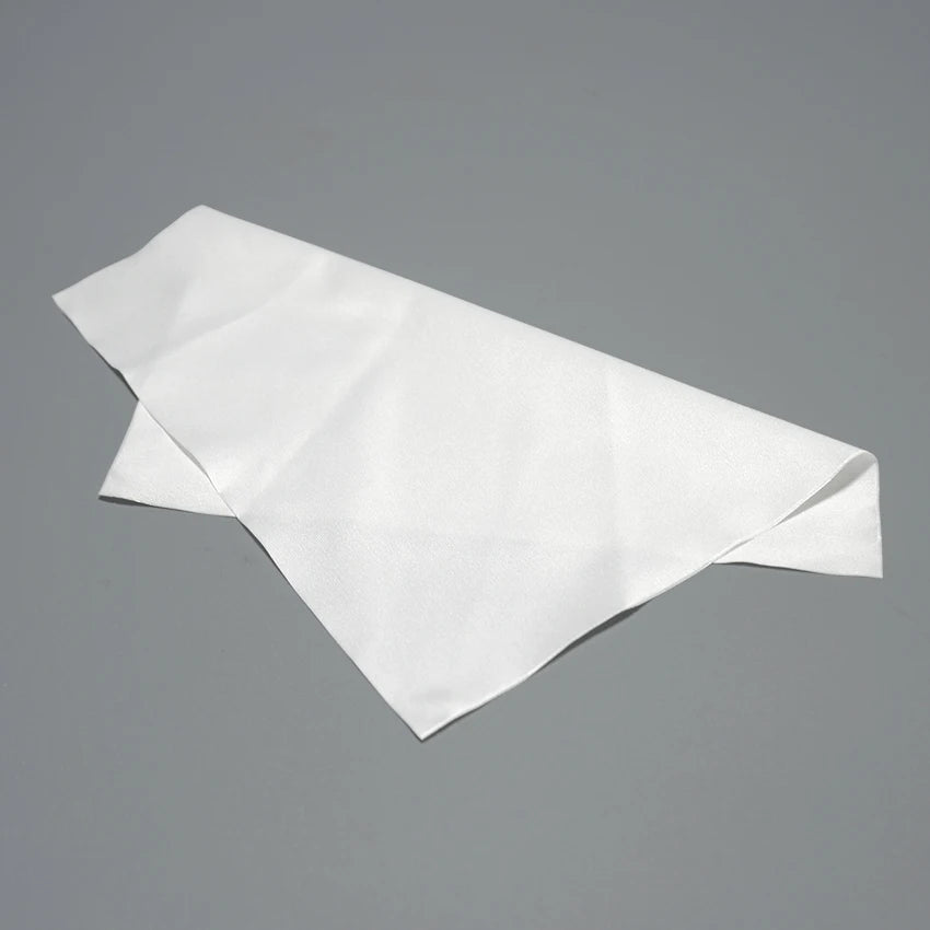 6''*6'' Low Lint Microfiber Cleaning Cloth Laser Cut Class 100 Non-Dust for Cleanroom Square Shape in Plain Style