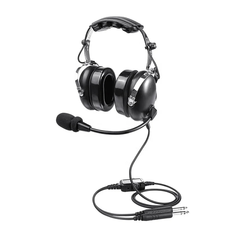 Pilot 6.3mm Connectors Wired Music Earphones & Headphones Aviation Use Similar to David Clark