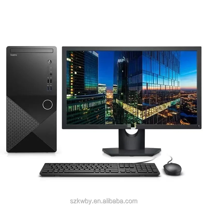 Dells Pc  Desktop Computer Core I3 12 Th Generation Pcs 16gb 512 Ssd I3-12100 Combo for Office Computer