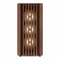Sharkoon REBEL C70G RGB Full Tower Gaming Computer Case Black Wood with Aluminum for PC and Desktop