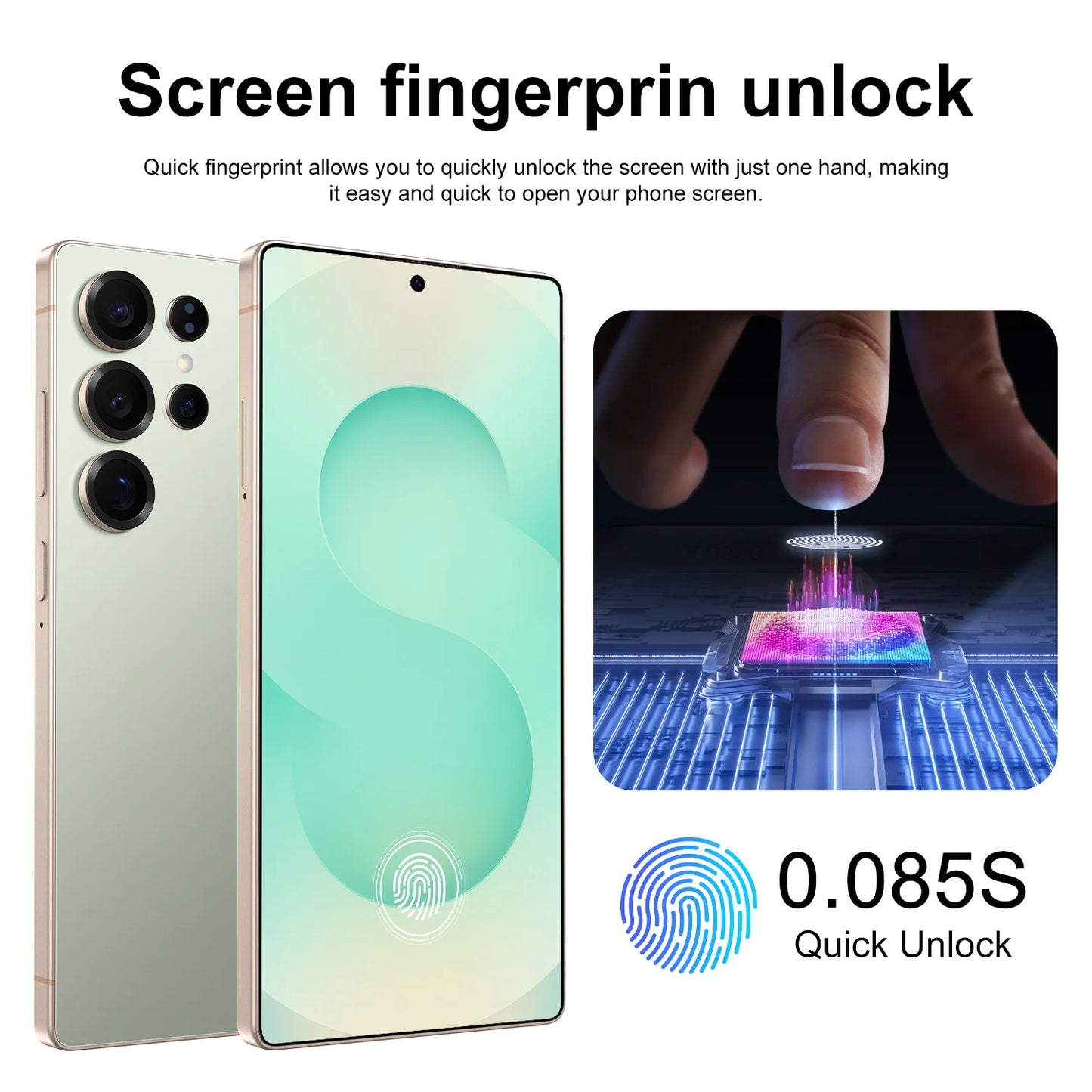 New Nfc Accessoires Small Device Latest Galaxie White Cellphones Originais Folding S25Ultra 5g-smartphone Mobile 5g