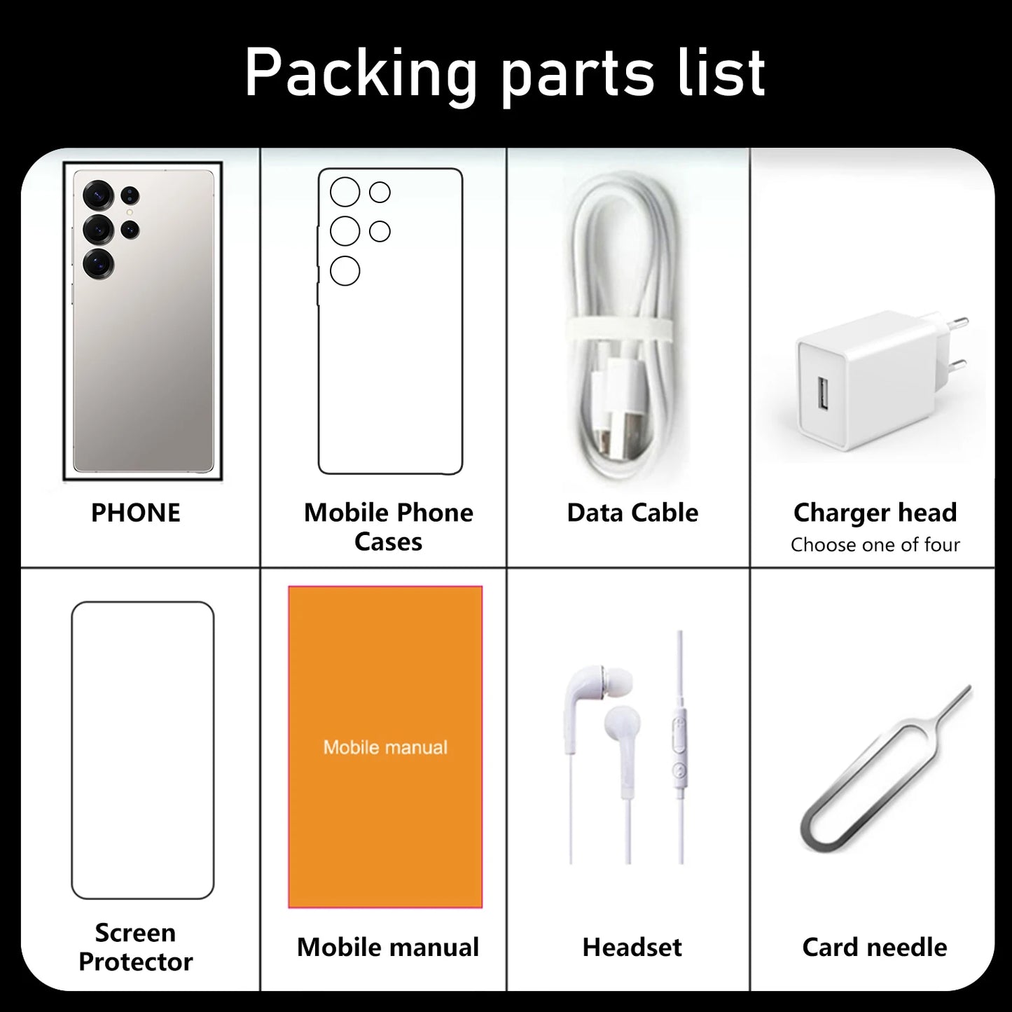 New Nfc Accessoires Small Device Latest Galaxie White Cellphones Originais Folding S25Ultra 5g-smartphone Mobile 5g