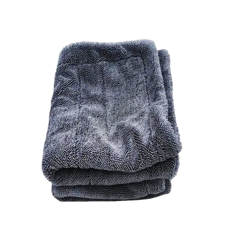 1200gsm Lint-Free Microfiber Towel for Car Detailing Absorbent Clean Care Wash Drying Knitted Twisted Loop Car Accessories
