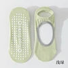Boneless Custom Logo Grip Barre Trampoline Socks Pilates Non Slip Yoga Ballet Socks Compression Cotton Low Cut  Ankle  Socks
