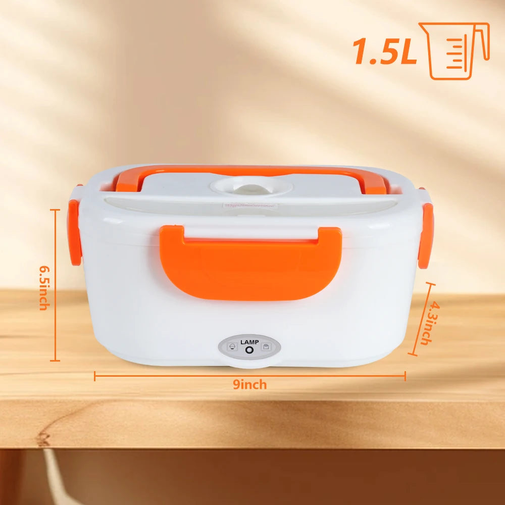 B10-0850 USA Warehouse Amz Hot Selling 2023 110V/220V 1.05L Portable Electric Food Container Storage Lunch Box