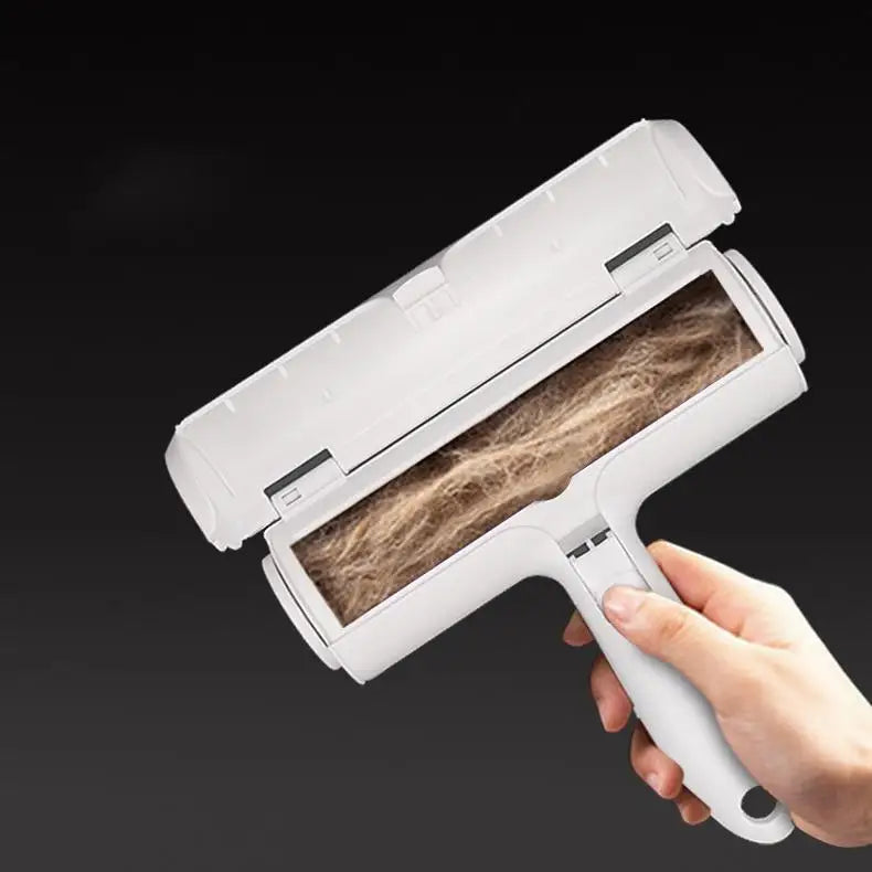 2025 Self-Cleaning Lint Pet Hair Remover Brush Cat Dog Fur Removing for Furniture Carpet Couch Sustainable Plastic Material