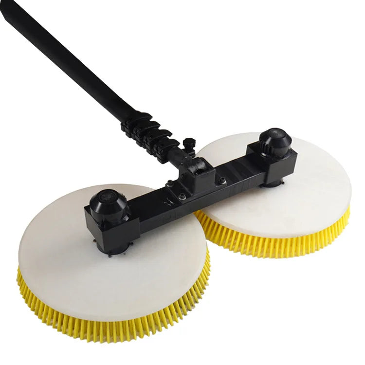 Solar Panel Cleaning Equipment Tools Solar Panel Cleaning Brush and Rod Kit Solar Panel Cleaning Robot