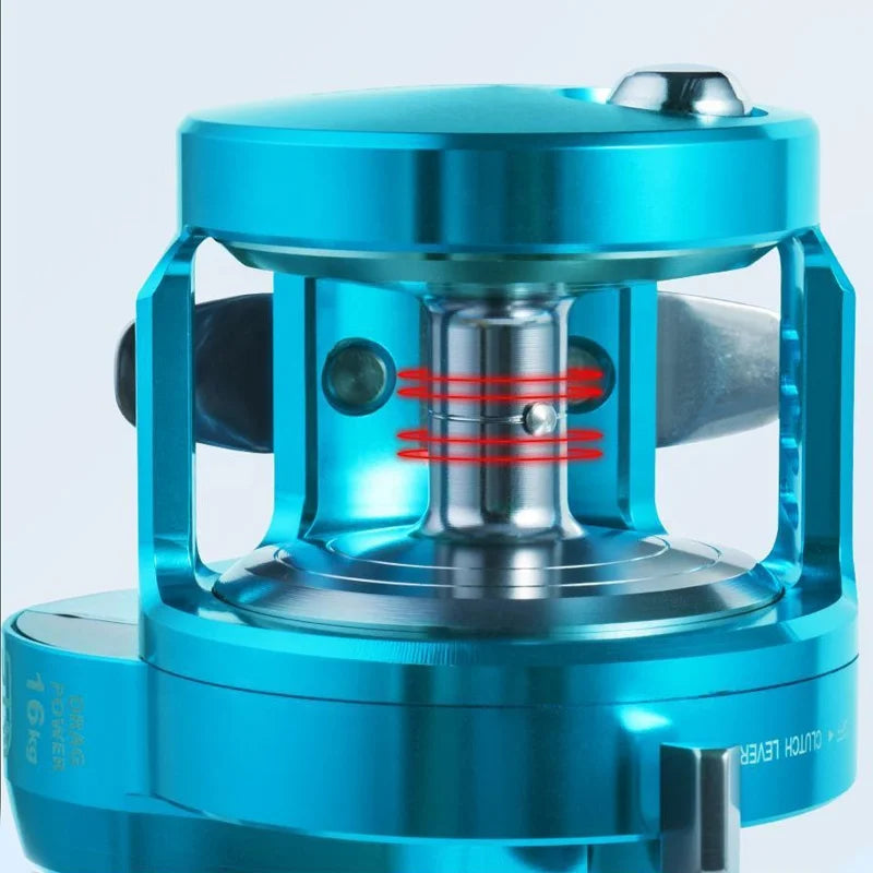 New Model Ryobi Jigger BT Overhead Metal Slow Jigging Trolling Reel Saltwater Fishing Reel for Deep Sea  Fishing