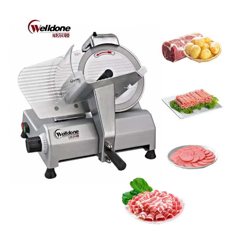 Best 10  Inch Fresh Frozen Meat Slicer Brands Meat Blocks Ultra-thin Blades Cutting Frozen Meat Machine Crusher