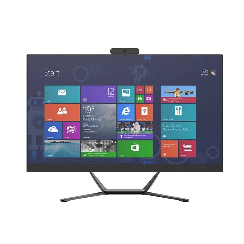 Cheap Factory 23.8Inch Stable Quality High Capacity Ips Display Resolution 23.8 Inch 1920*1080 Desktop Office All-In-One Core I7