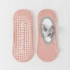 Boneless Custom Logo Grip Barre Trampoline Socks Pilates Non Slip Yoga Ballet Socks Compression Cotton Low Cut  Ankle  Socks