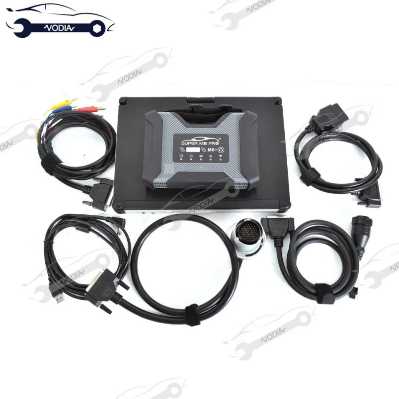 Toughbook CFC2 for Super MB Pro M6 Wireless Star Multiplexer Engine Analyzer for Benz MB Car and Truck Diagnostics Tool