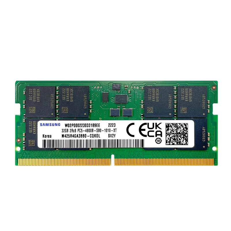 Original SAMSUNG Memory RAM 16GB 8GB DDR5 4800Mhz SODIMM 5600Mhz RAM 32GB for Notebook Laptop Memory Stick