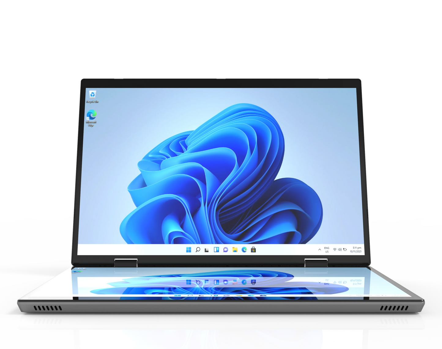 2025 Business New Laptop HL140D Dual Touch Control 14+14Inch 32GB RAM 1024GB ROM Quad-Core Four-Thread High Quality PC Computer