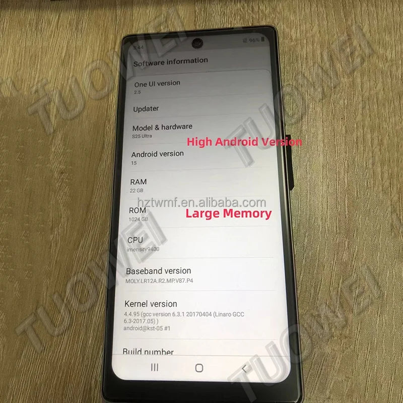 High Configuration S25 Ultra Better Quality 7.3Inch 22GB+1TB Long Standby 5G Android15 Dual SIM Face Recognition Mobile Phone