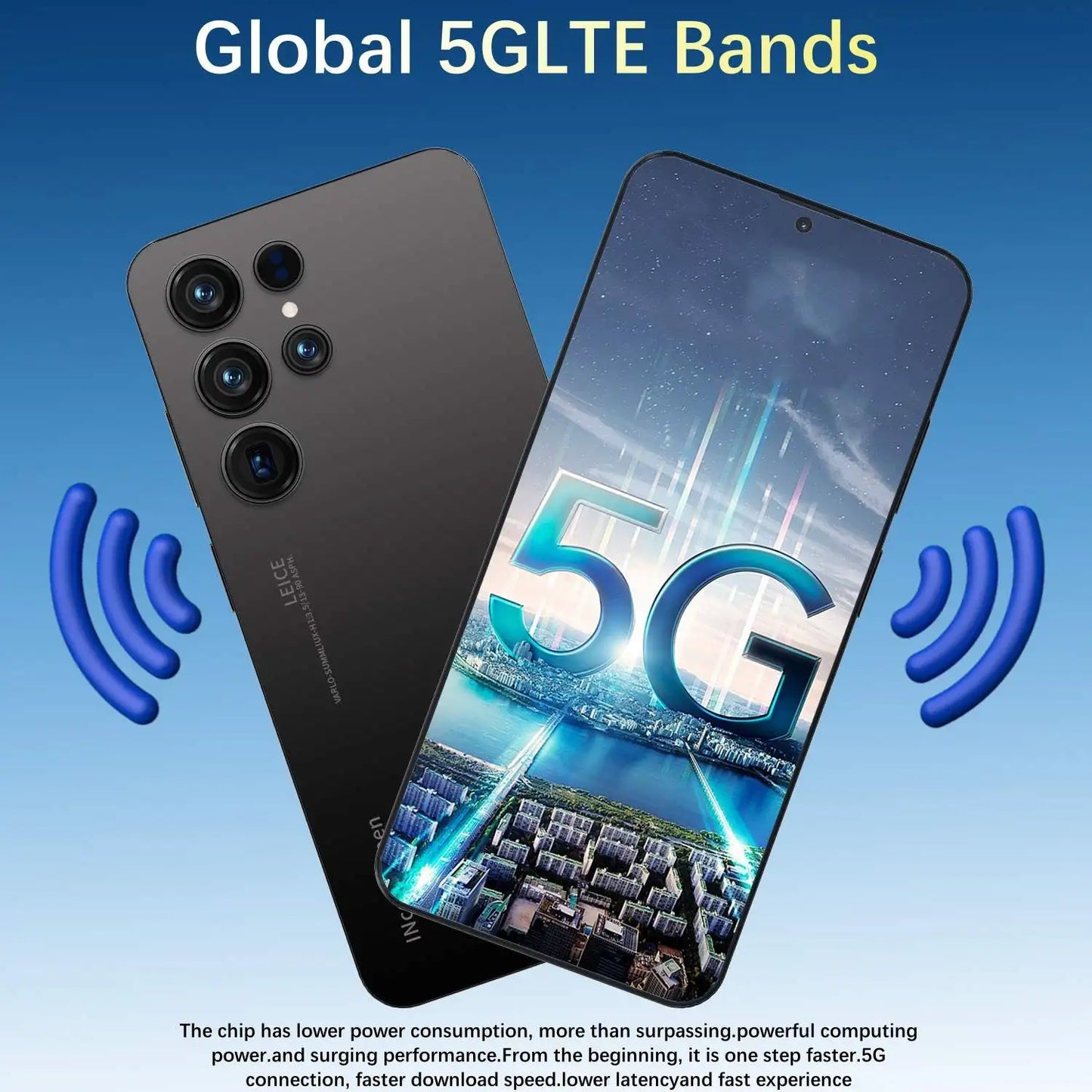 Original Unlocked S26 Ultra Smartphone 7.3 Inch Full HD Screen 16GB+1TB Memory Android 15 108MP Rear Camera Face ID LTE CDMA