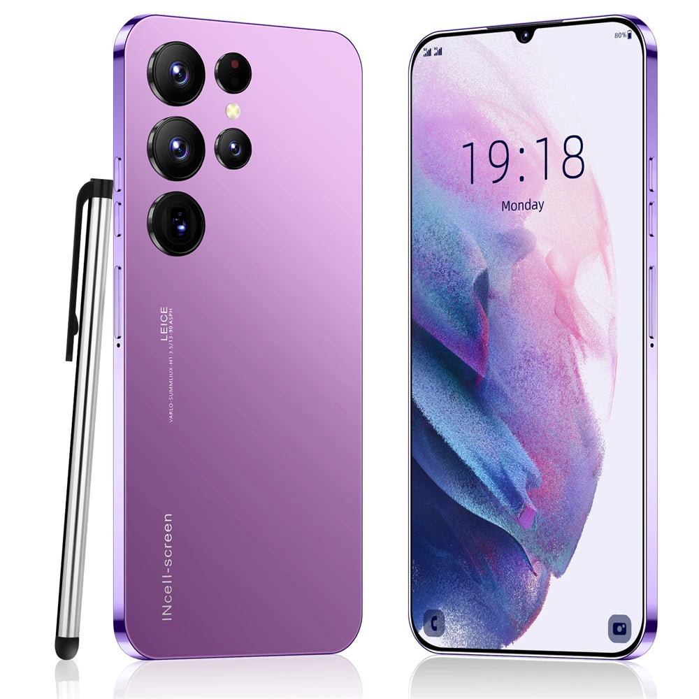 High Quality Original S24 Ultra 5G Smartphone 7.3 Inch 16GB+1TB 108MP Camera Android 13 Spanish Operating Factory Direct Sales