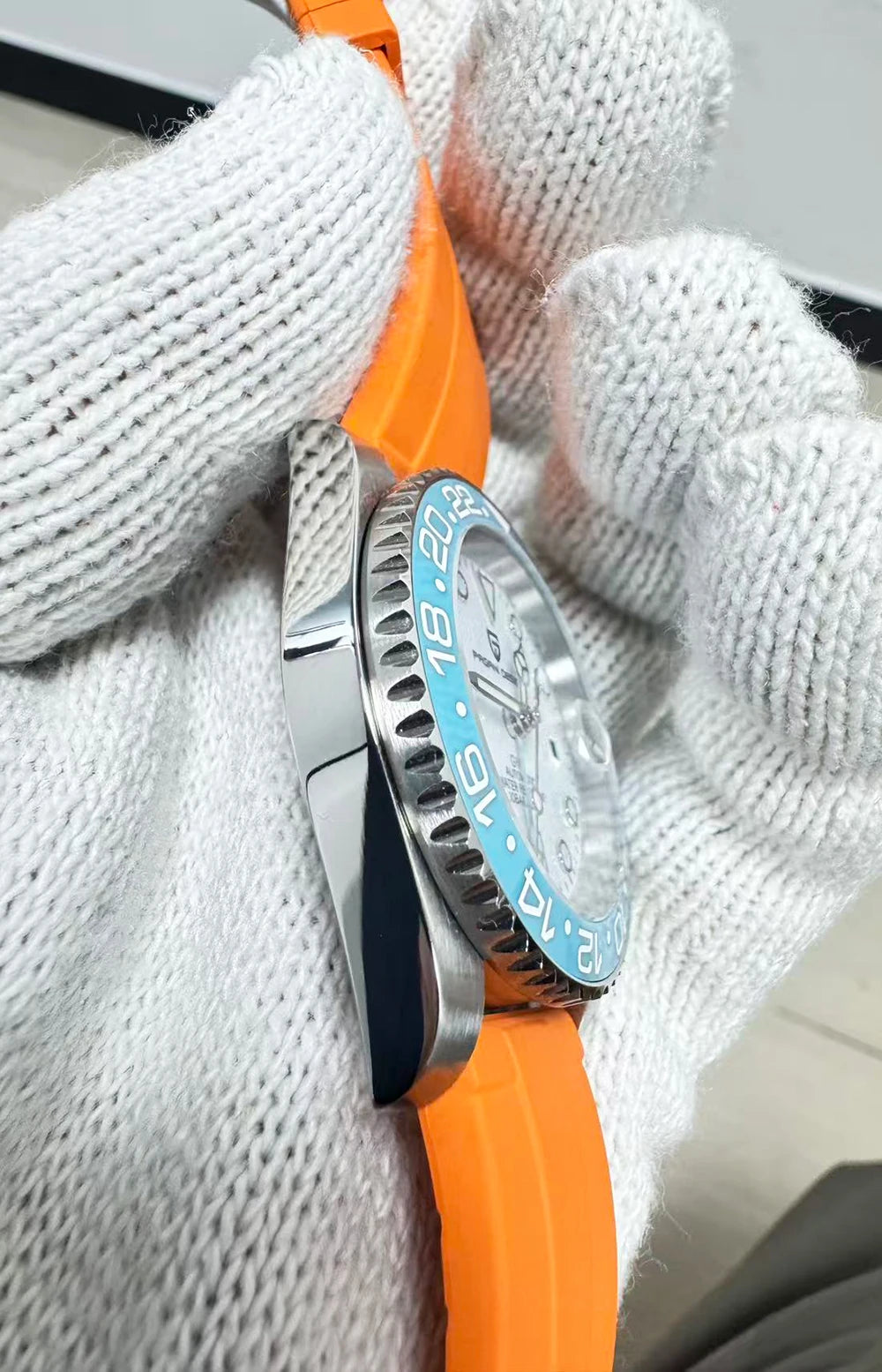 PAGANI DESIGN New Fashion Luxury Watch Mechanical Automatic Watch Sports Waterproof Rubber Rotating Frame Luminous Watch for Man