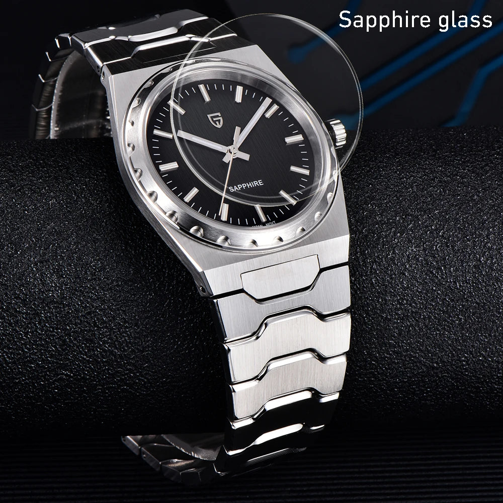 PAGANI DESIGN 2025 New VJ21 Fashion Man Quartz Watch V2 Sapphire 10Bar Waterproof Thin 7MM Luminous C3 Upgrade reloj hombre