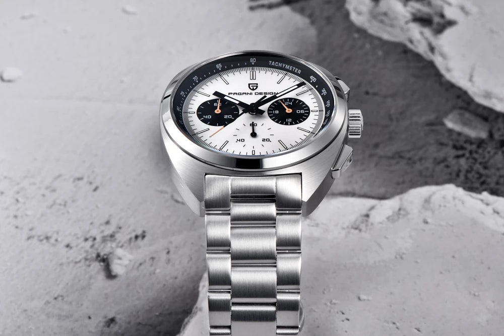 PAGANI DESIGN 2025 Men's Watch Multifunctional Chronograph Watches For Man Luxury Quartz Wristwatch AR Sapphire Luminous Clocks