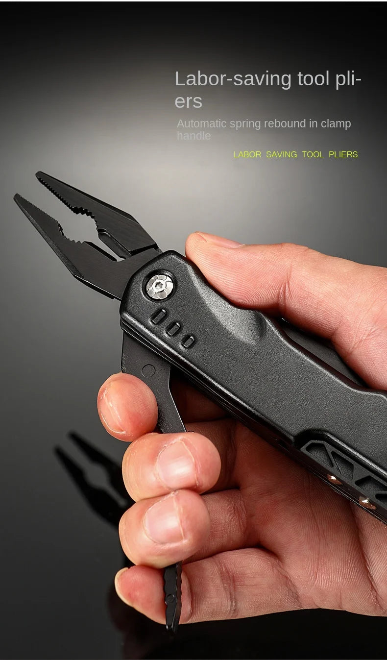 Multifunctional Knife Pliers Outdoor Home Portable Outdoor Survival Folding Knife Plier Screwdriver Hand Tool Car Emergency Tool