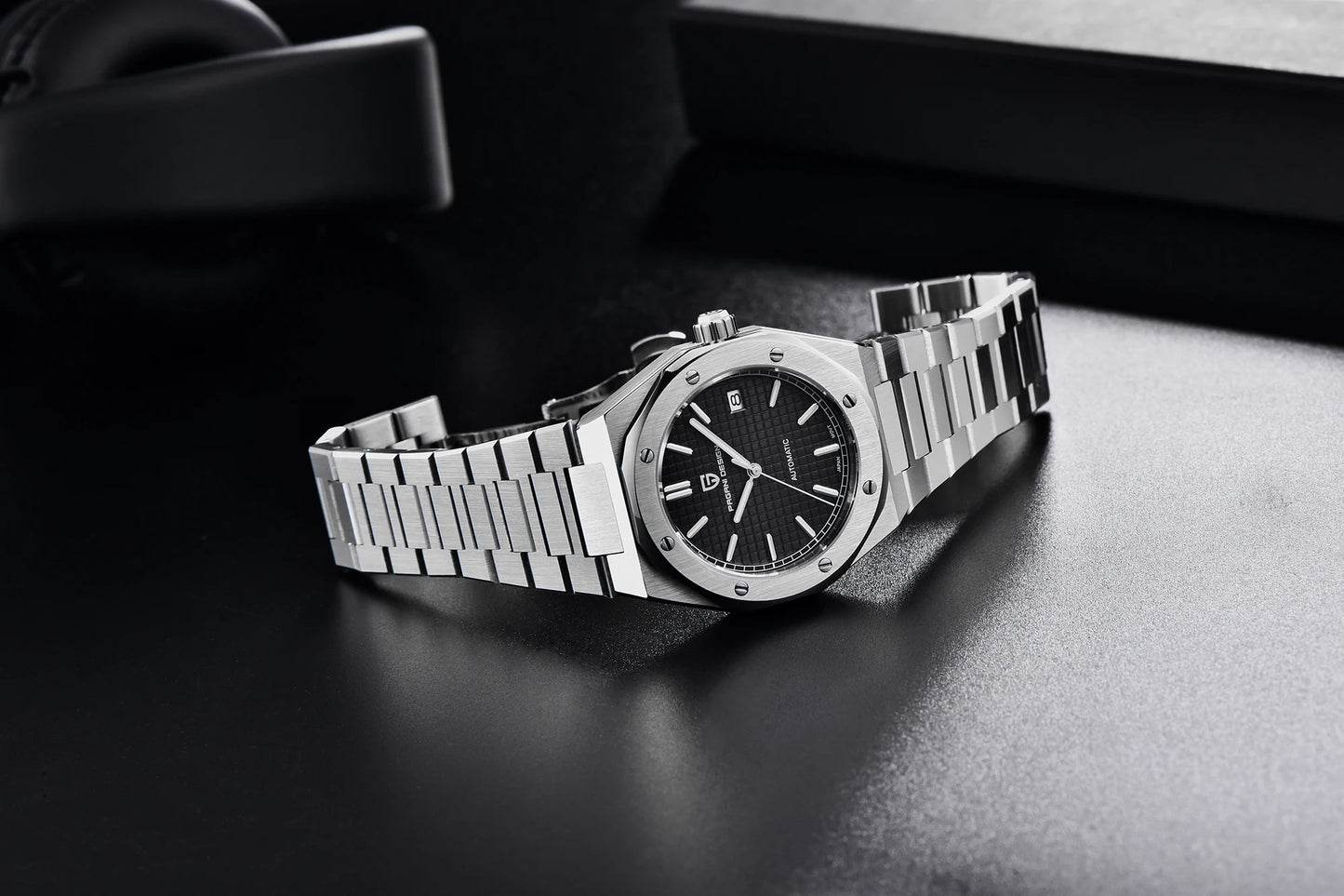 PAGANI DESIGN 2025 New 8215 Men's Automatic Mechanical Watch 40MM Sapphire Stainless Steel Waterproof 10Bar reloj hombre