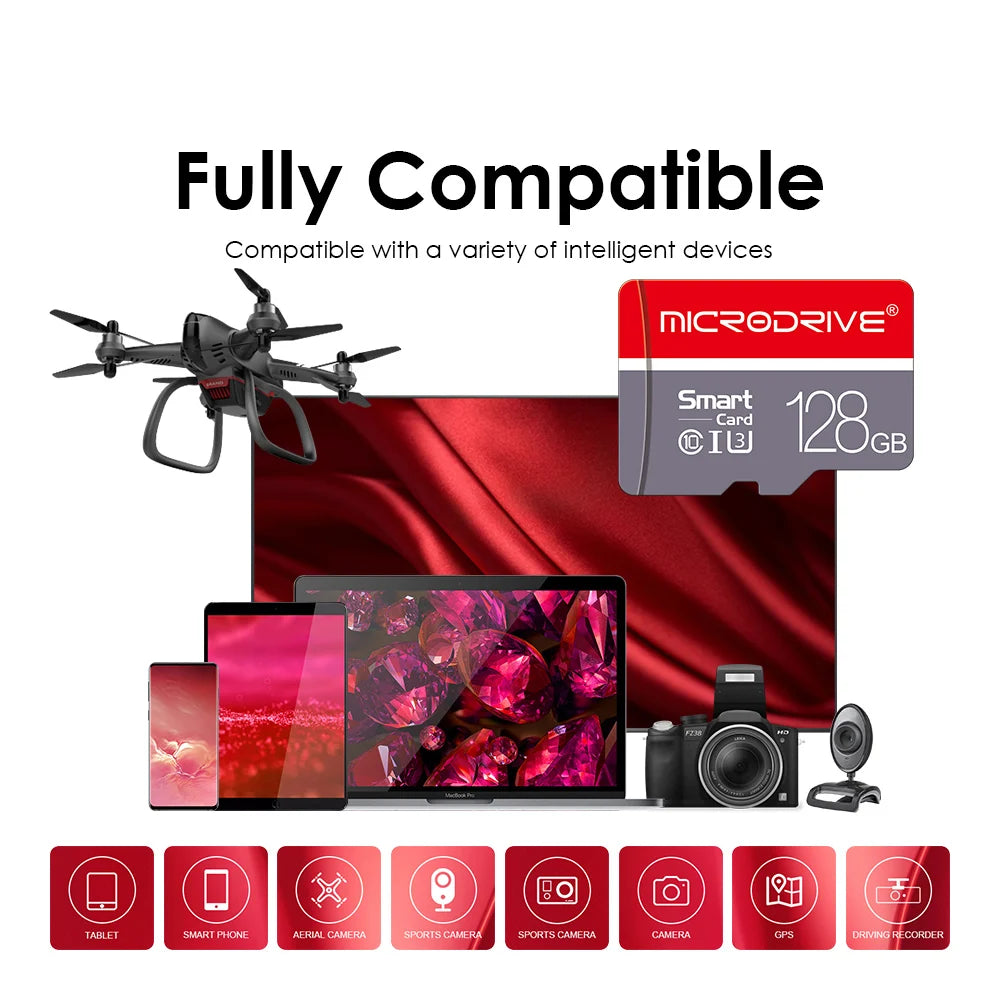 Mini SD Card 16GB 32GB Memory Card 64GB 128G 256G cartao de memoria 32GB TF Micro Card Flash SD Card