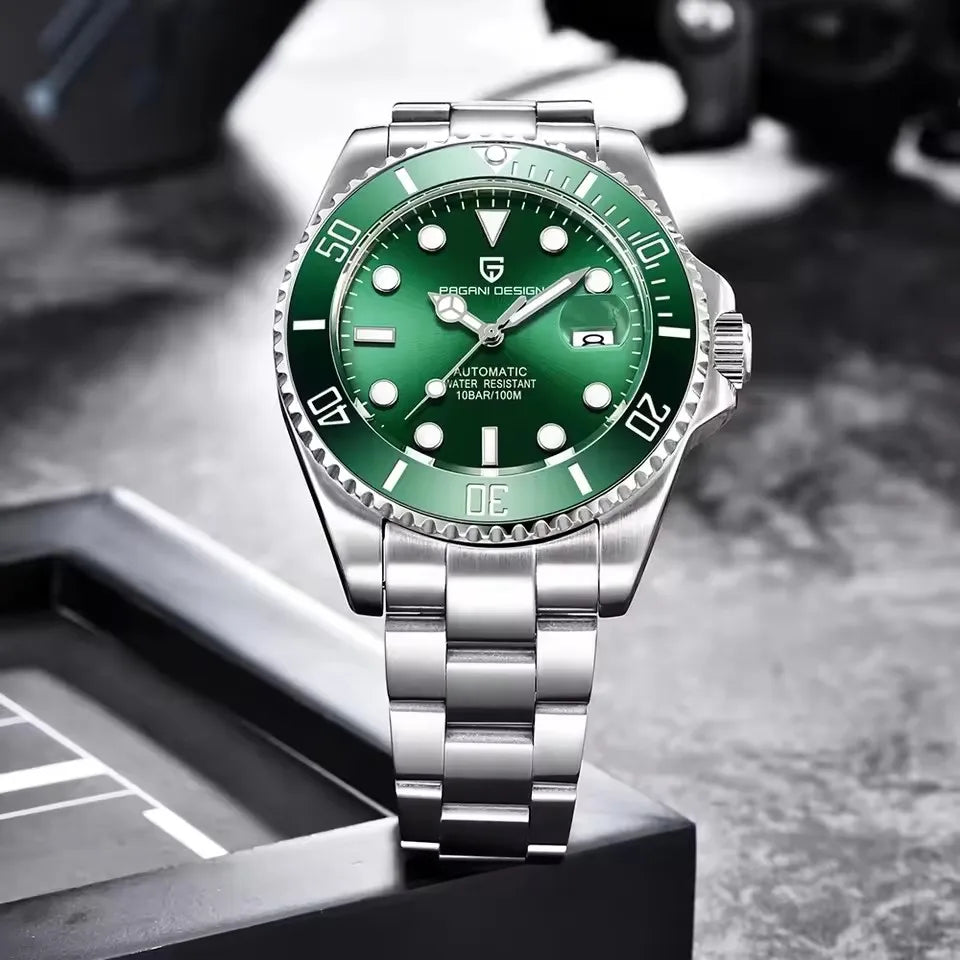 Pagani Design Mechanical Watch PD-1639 Japanese Movement Sapphire Glass Diver Style Elegant Timepiece for Men Automatic watches