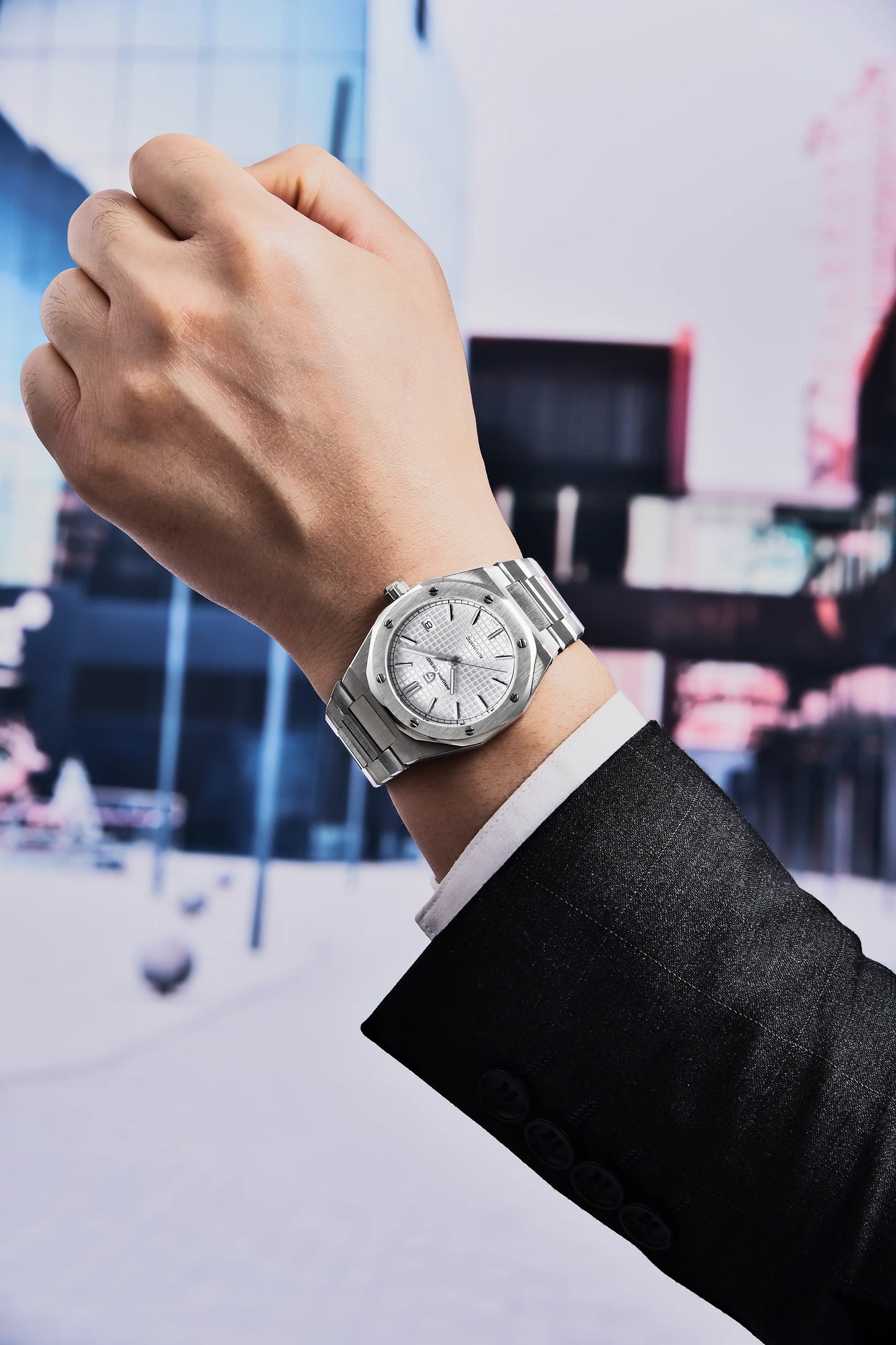 PAGANI DESIGN 2025 New 8215 Men's Automatic Mechanical Watch 40MM Sapphire Stainless Steel Waterproof 10Bar reloj hombre