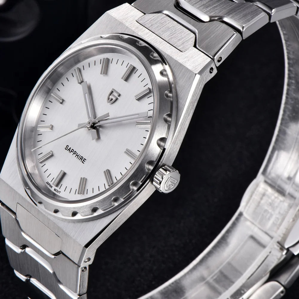 PAGANI DESIGN 2025 New VJ21 Fashion Man Quartz Watch V2 Sapphire 10Bar Waterproof Thin 7MM Luminous C3 Upgrade reloj hombre