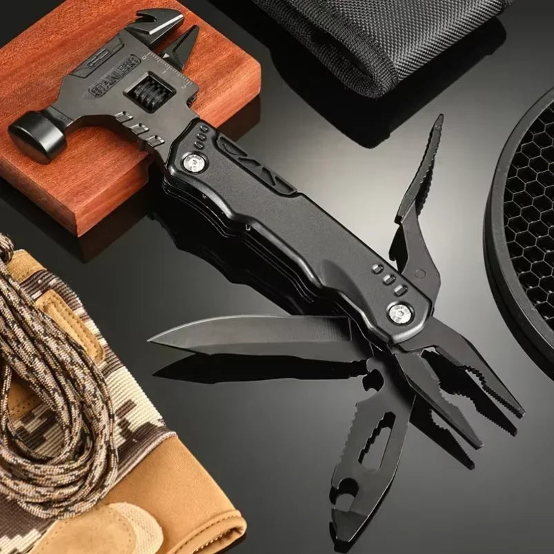 Multifunctional Knife Pliers Outdoor Home Portable Outdoor Survival Folding Knife Plier Screwdriver Hand Tool Car Emergency Tool