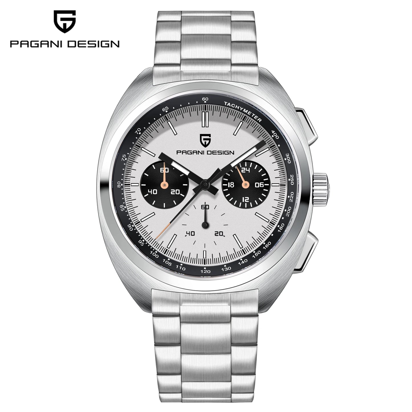 PAGANI DESIGN 2025 Men's Watch Multifunctional Chronograph Watches For Man Luxury Quartz Wristwatch AR Sapphire Luminous Clocks