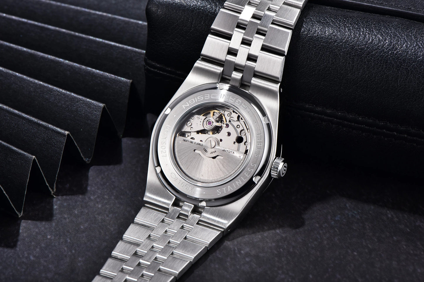 PAGANI DESIGN 2025 New Men's Watches 3D Rhombus Dial Luxury Automatic Watch For Men MIYOTA 8215 Movt Mechanical Wrist watch Men