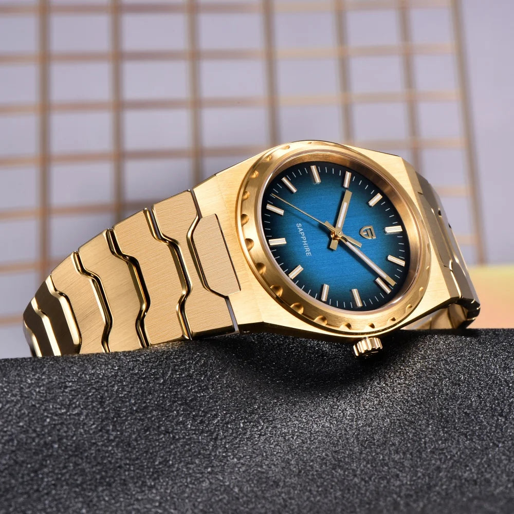 PAGANI DESIGN 2025 New VJ21 Fashion Man Quartz Watch V2 Sapphire 10Bar Waterproof Thin 7MM Luminous C3 Upgrade reloj hombre