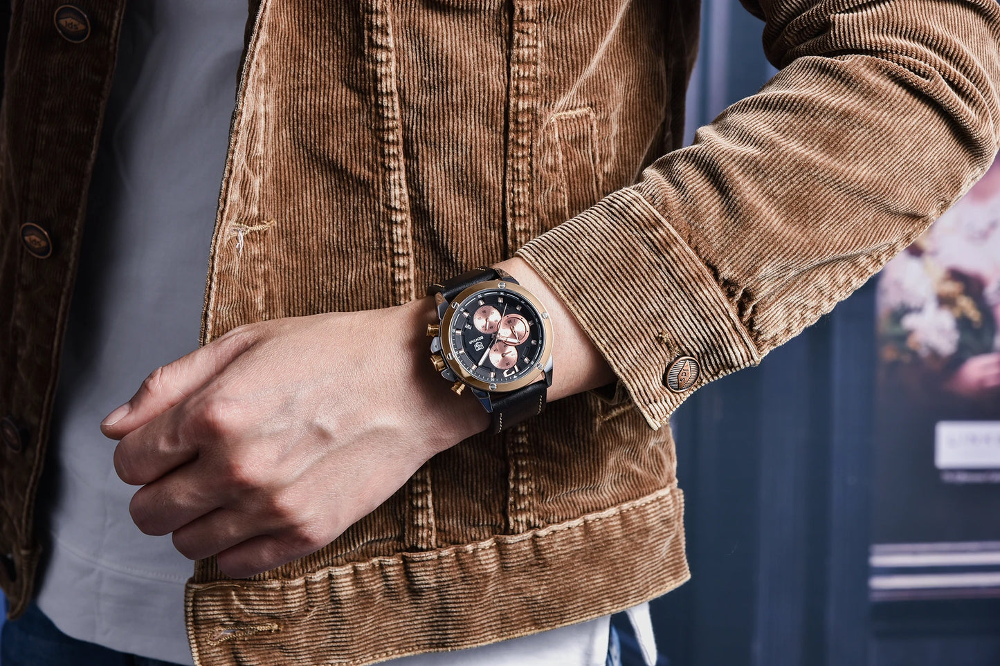 BENYAR Top Luxury Brand 2023 New Men's Watches Multifunction Quartz Sport Chronograph Watches Men Wrist Watch Relogio Masculino