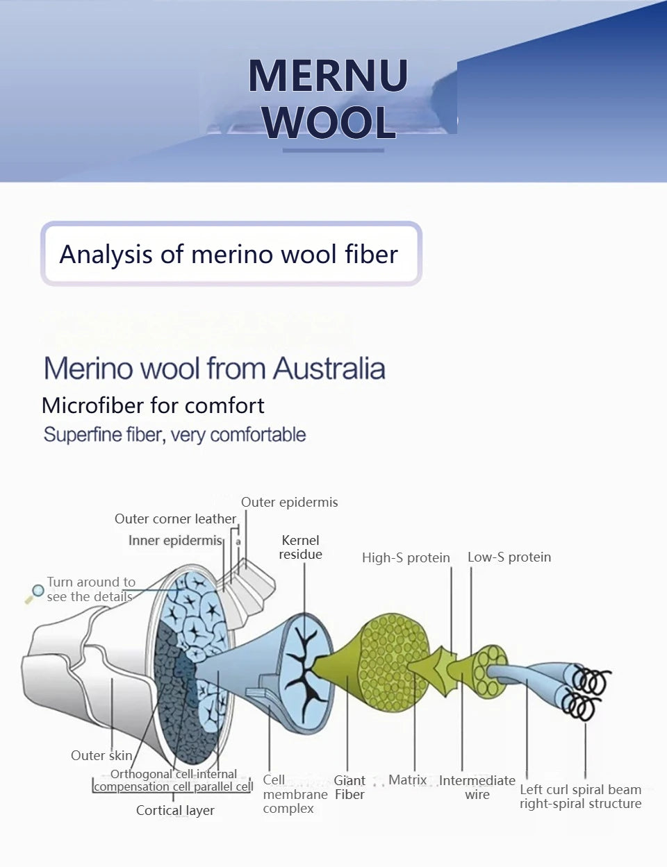 GTUBIKE 1 Pair Merino Wool Winter Men Warm Ski Socks Thicker Sports Snowboard Cycling Soccer Socks High Elastic Thermal Socks