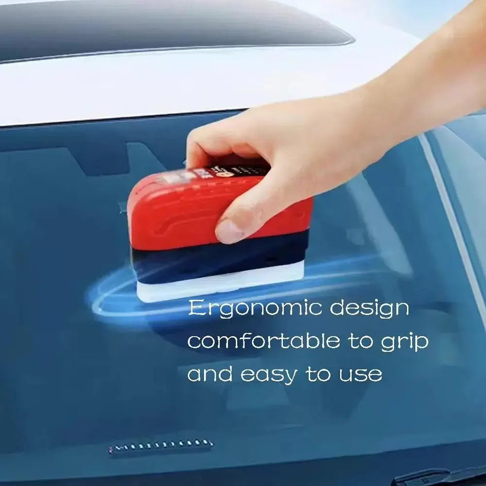 Car Glass Oil Film Remover Glass Cleaning Board Hydrophobic Glass Coating for Windshield Clear Window Auto Detailing Tool