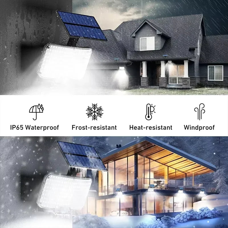 solar outdoor courtyard lights outdoor induction road lights garage lights single head split wall lights household rural yard