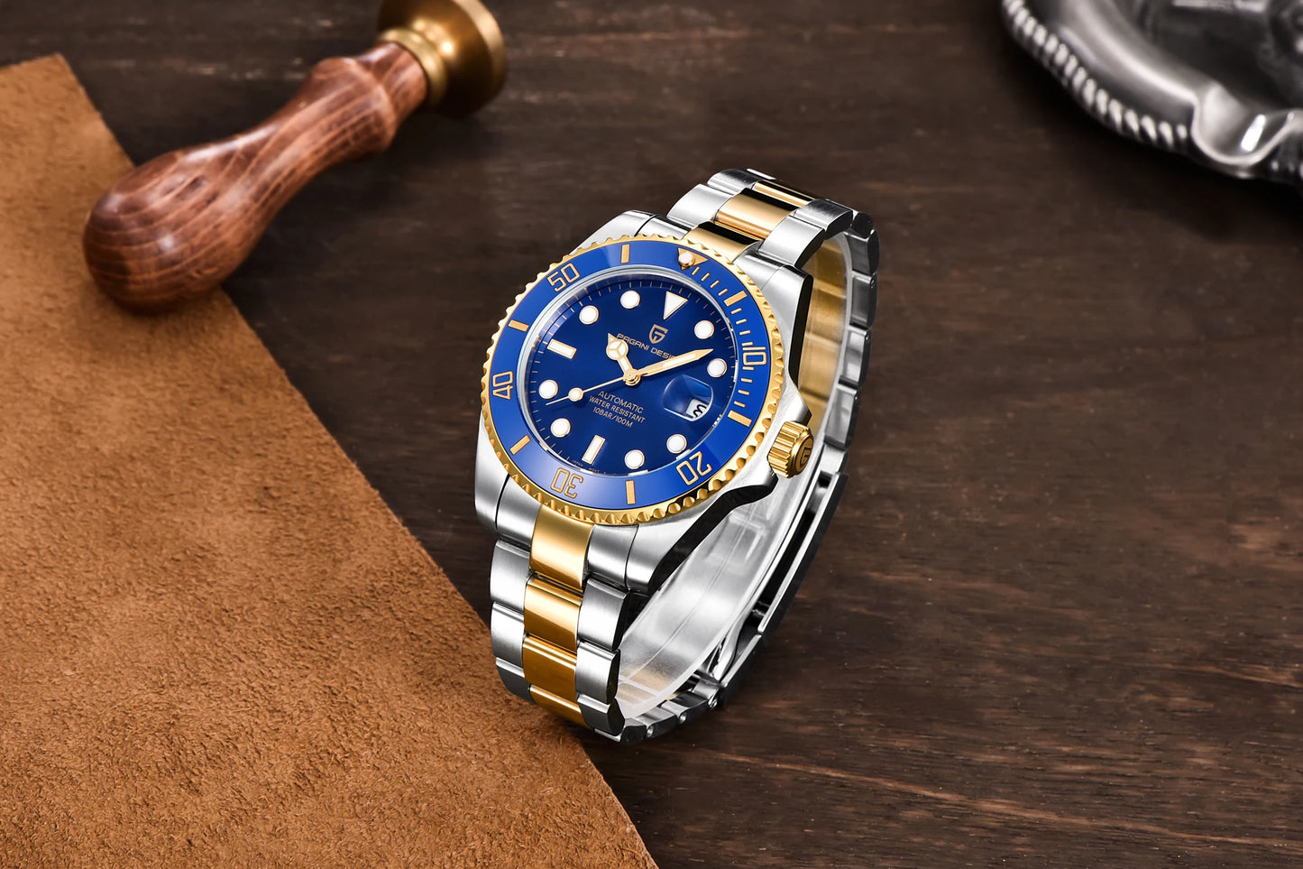 Pagani Design Mechanical Watch PD-1639 Japanese Movement Sapphire Glass Diver Style Elegant Timepiece for Men Automatic watches