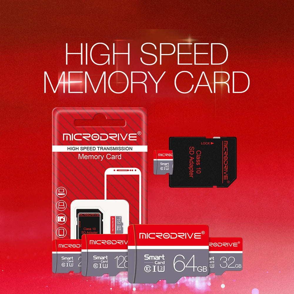 Mini SD Card 16GB 32GB Memory Card 64GB 128G 256G cartao de memoria 32GB TF Micro Card Flash SD Card