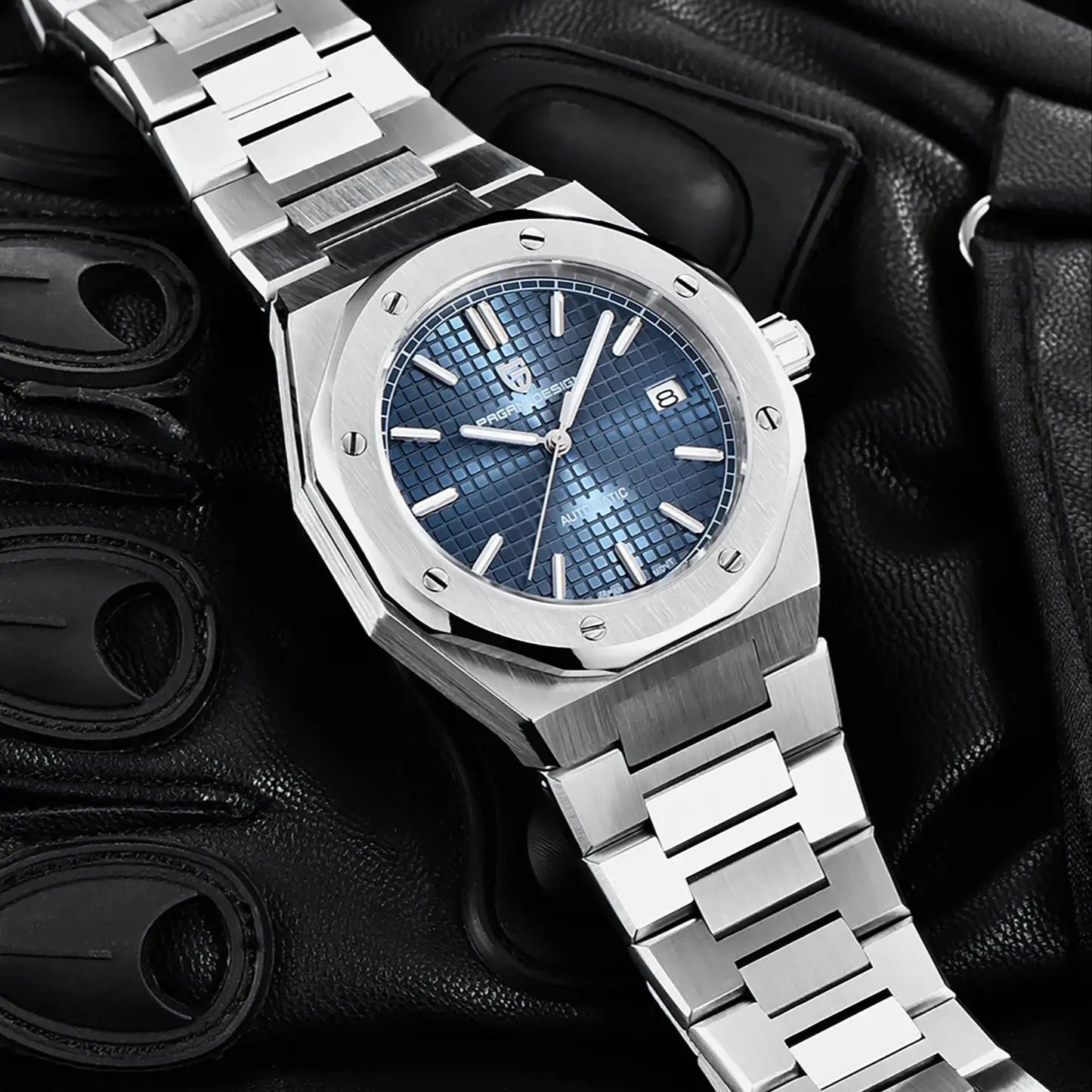 PAGANI DESIGN 2025 New 8215 Men's Automatic Mechanical Watch 40MM Sapphire Stainless Steel Waterproof 10Bar reloj hombre