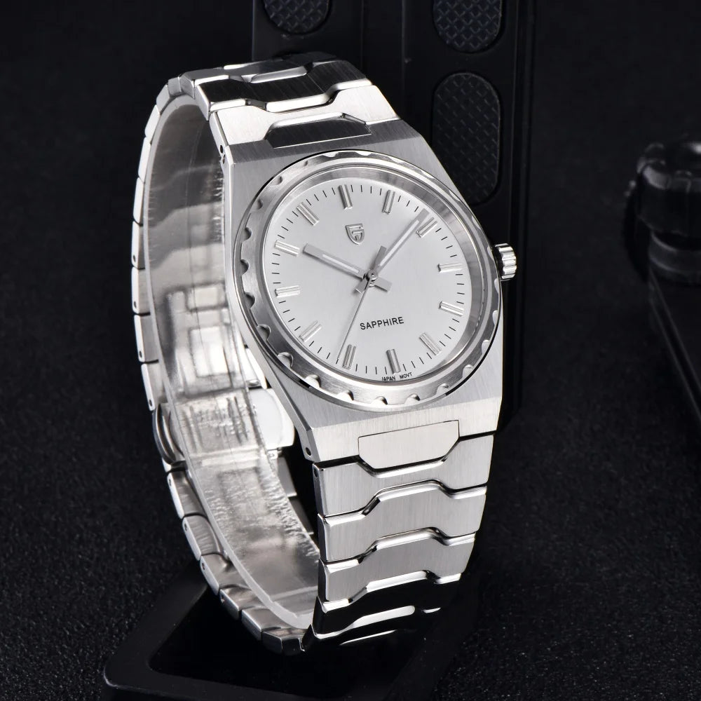 PAGANI DESIGN 2025 New VJ21 Fashion Man Quartz Watch V2 Sapphire 10Bar Waterproof Thin 7MM Luminous C3 Upgrade reloj hombre